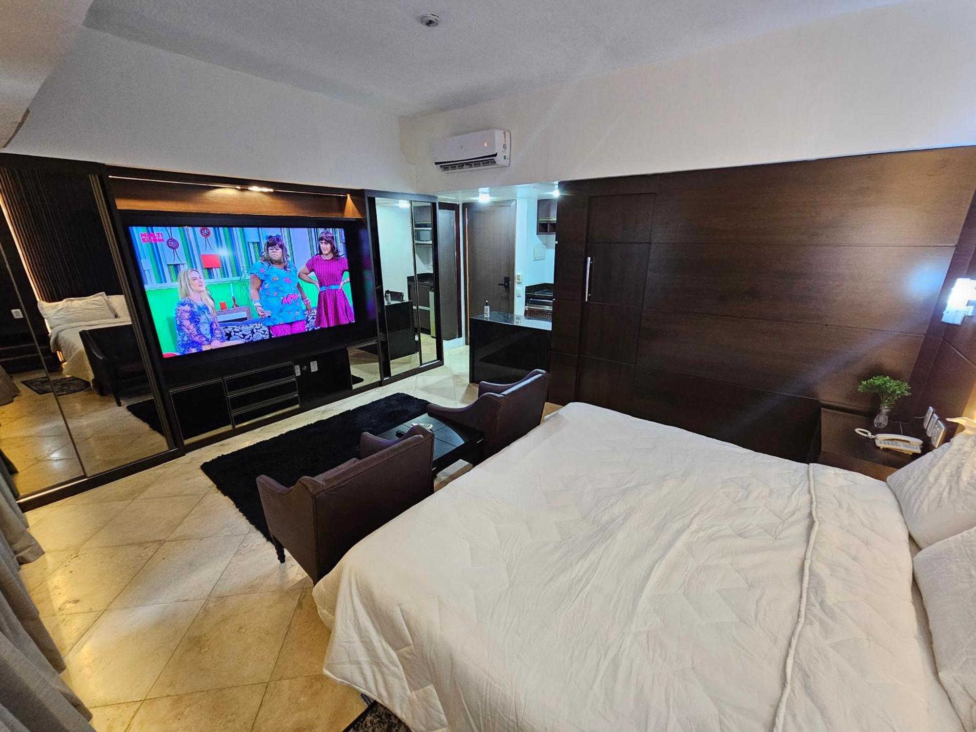 Tropical Executive Flat Vista Incrivel Para A Orla Manaus Bagian luar foto