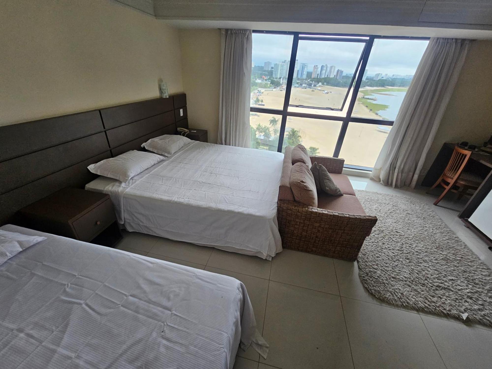 Tropical Executive Flat Vista Incrivel Para A Orla Manaus Bagian luar foto